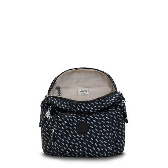 Kipling City Pack Mini Classic Printed Backpacks Ultimate Dots | CA 1482BE